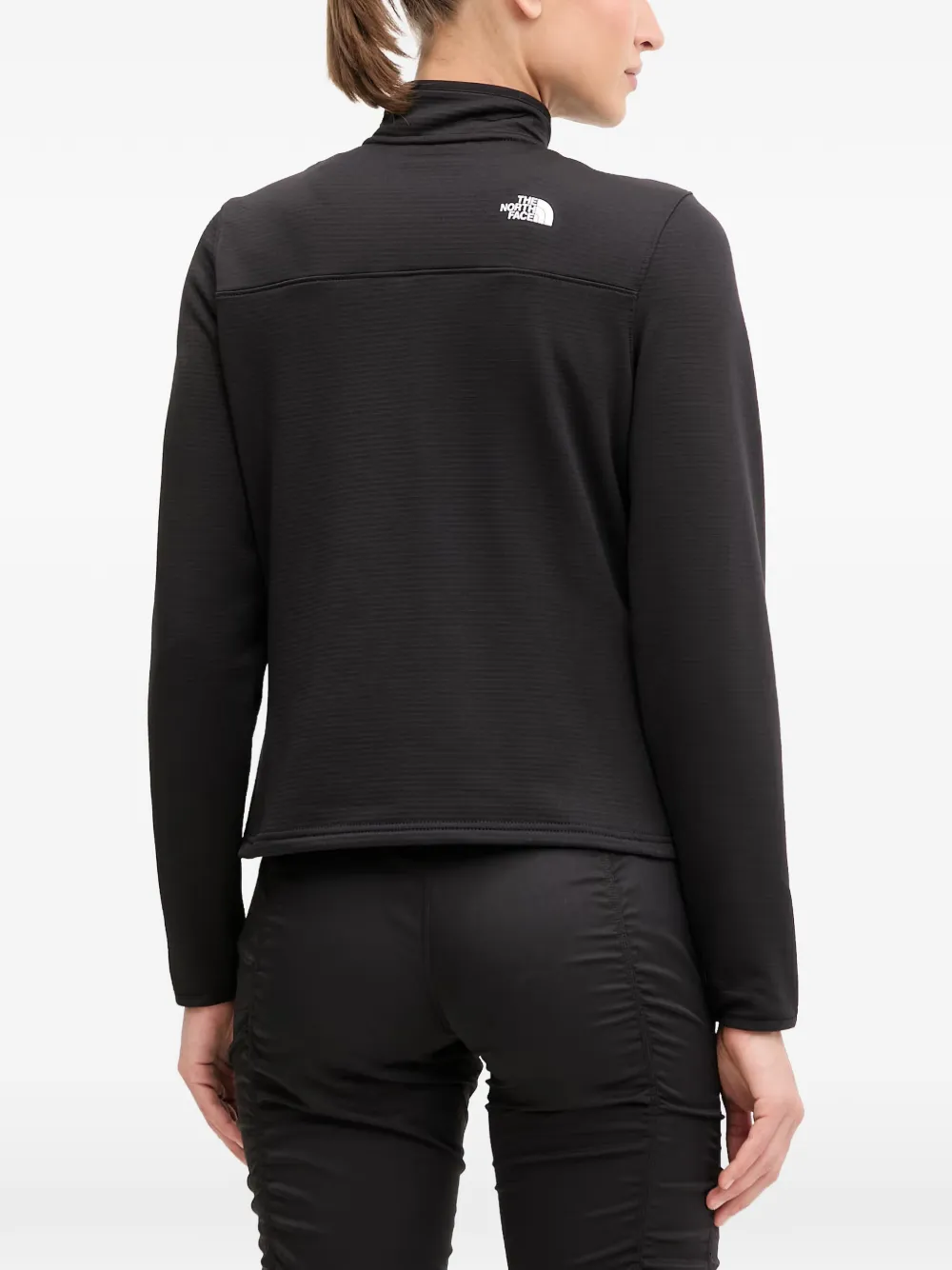 The North Face Cedar Trail Grid lichtgewicht jack met logoprint en rits Zwart