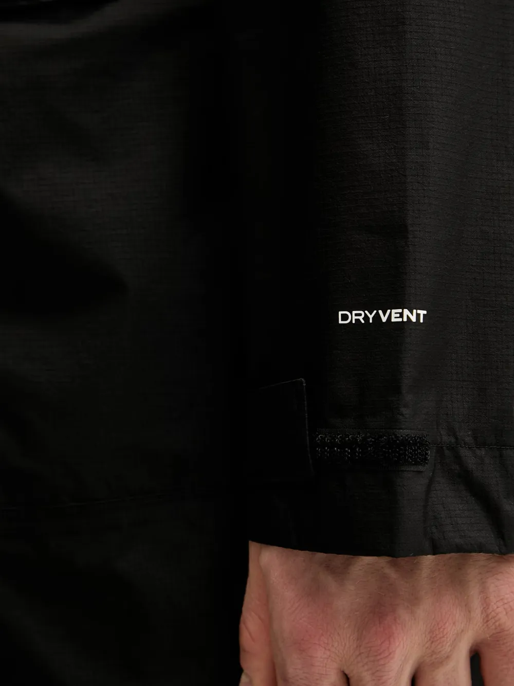 The North Face Packable Shell parka Zwart