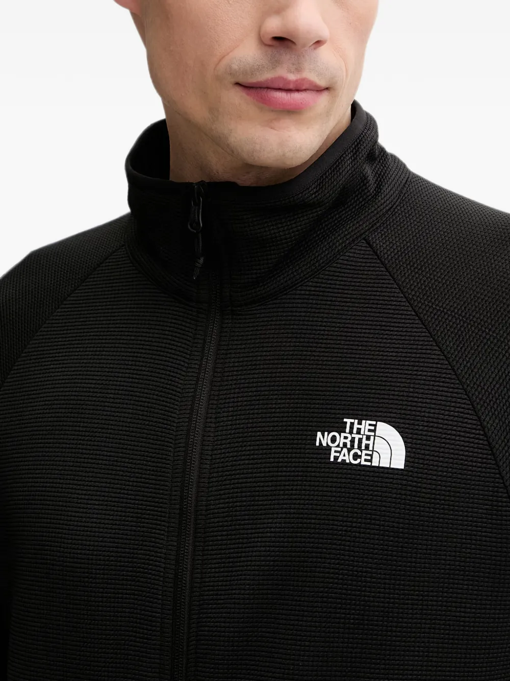 The North Face Kecha Packable sweater met rits Zwart