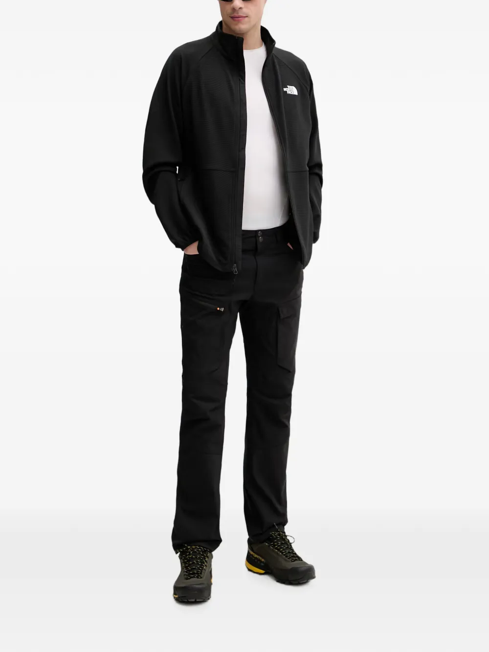 The North Face Kecha Packable sweater met rits Zwart