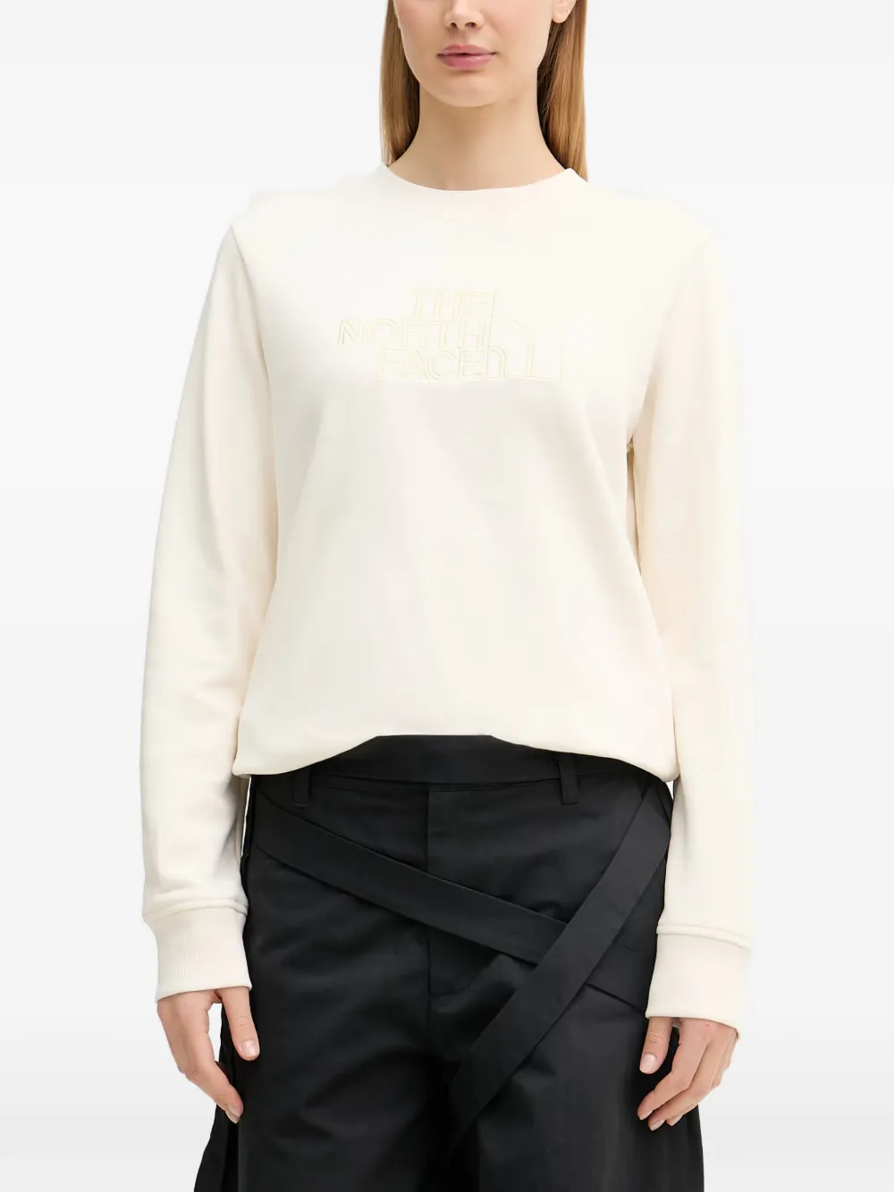 The North Face Light Drew Peak logo-embroidered sweatshirt