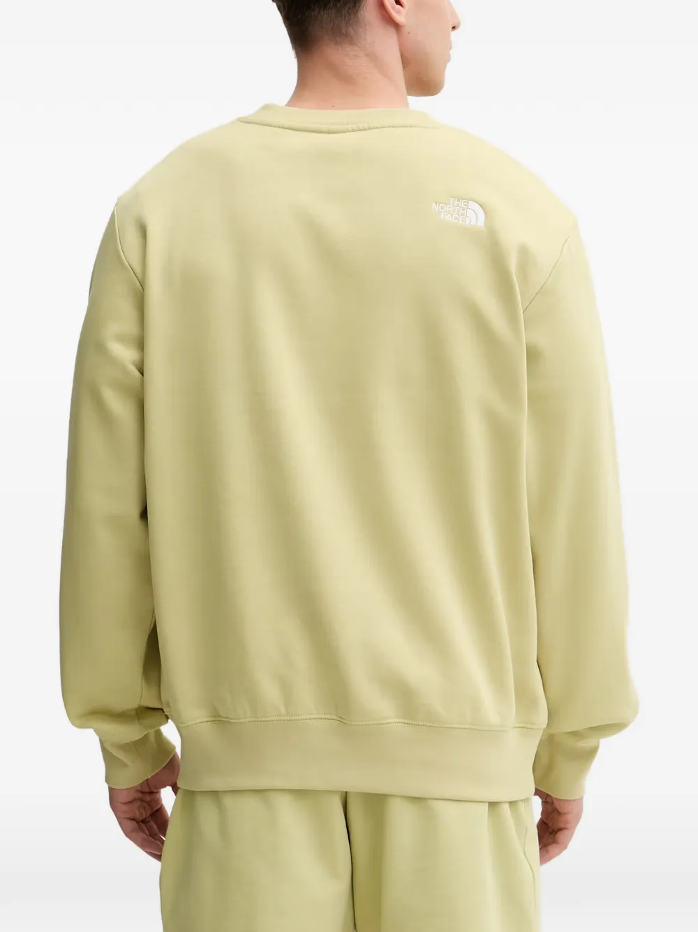 The North Face Essential sweater met geborduurd logo Groen