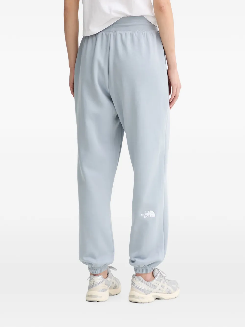 The North Face Trainingsshorts met geborduurd logo en trekkoord Grijs