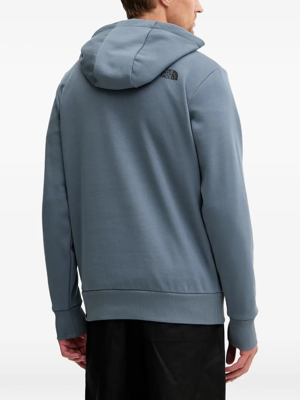 The North Face Evolution Box Half Dome hoodie Blauw