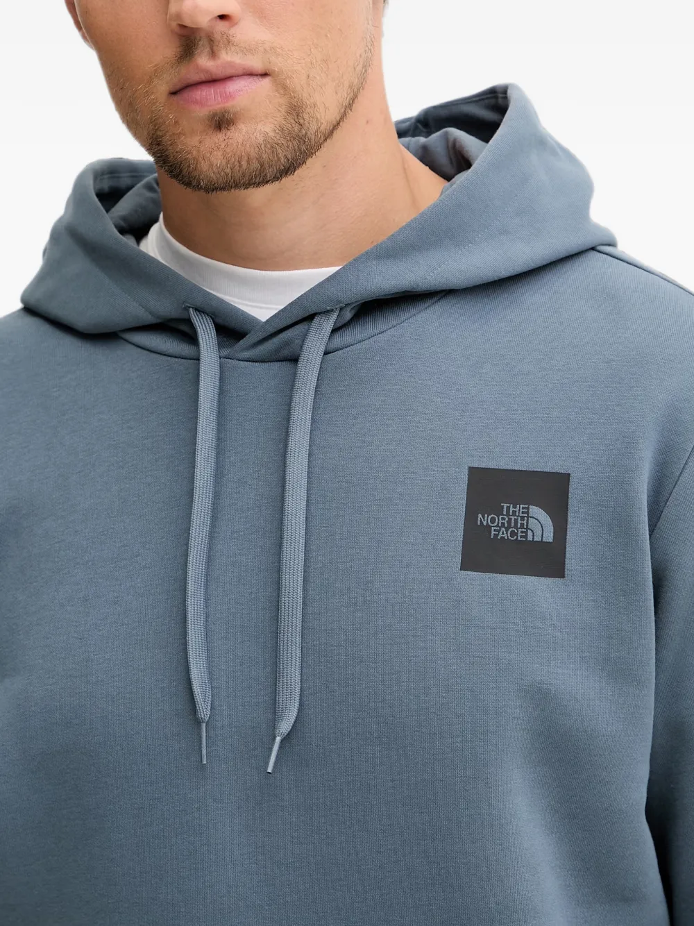 The North Face Evolution Box Half Dome hoodie Blauw