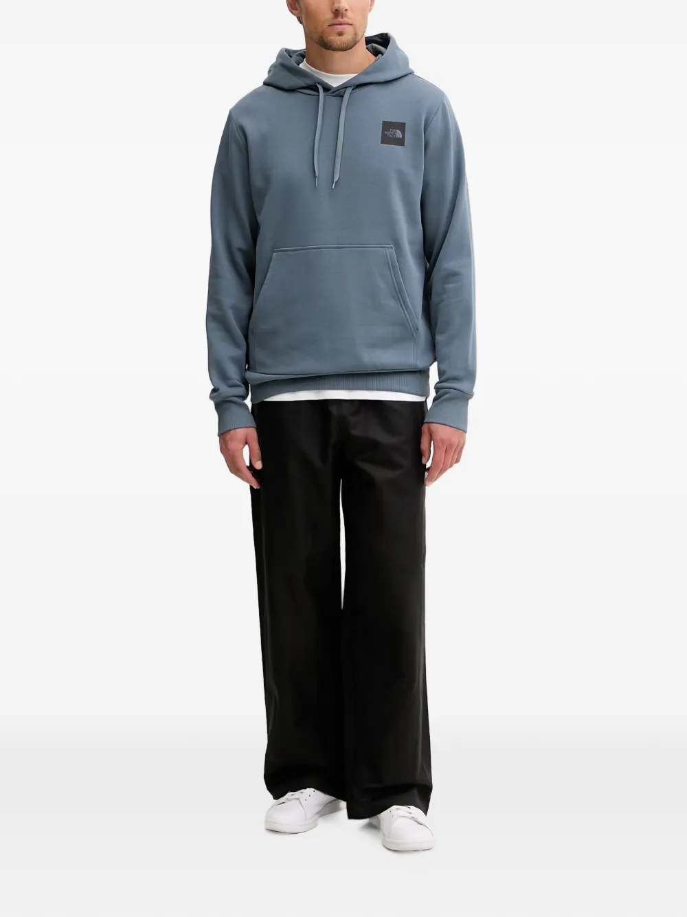 The North Face Evolution Box Half Dome hoodie Blauw
