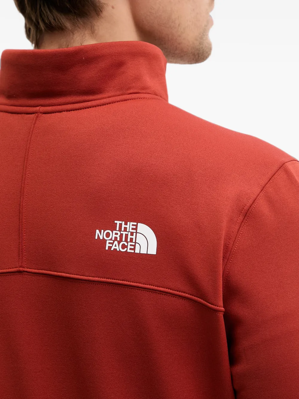 The North Face Sweater met logoprint Oranje