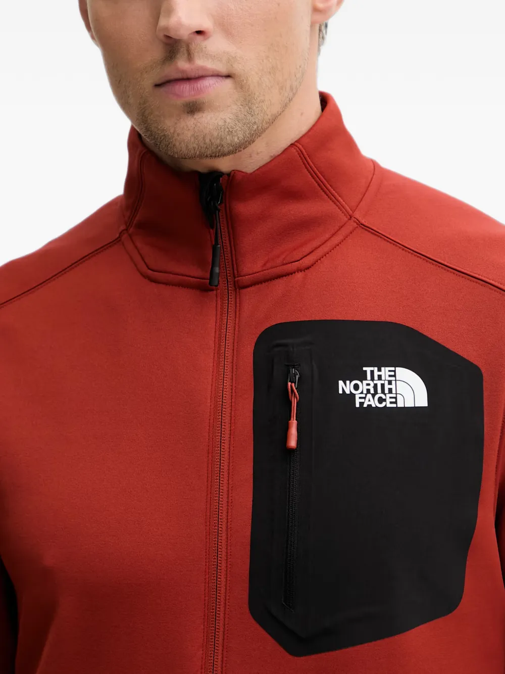 The North Face Sweater met logoprint Oranje