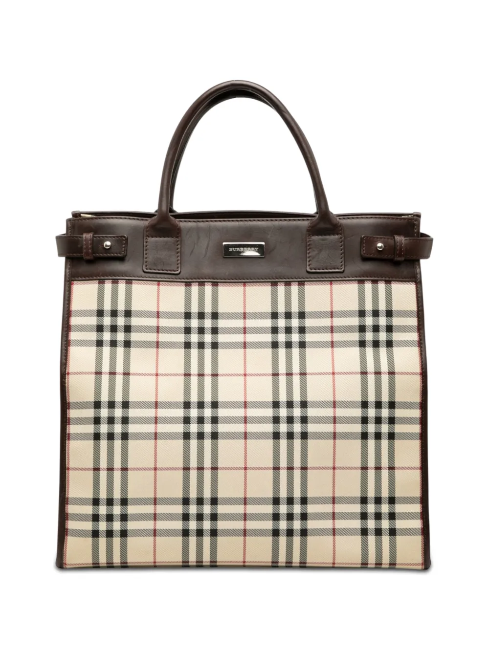 Burberry Pre-Owned Borsa tote House Check 2000-2017 - Toni neutri