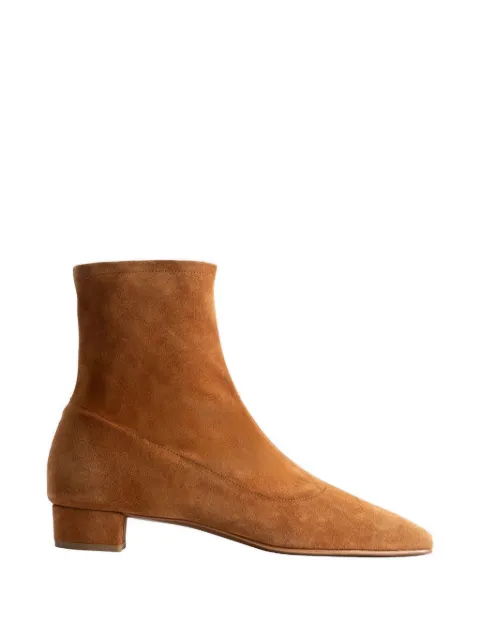 BY FAR Este square-toe ankle boots