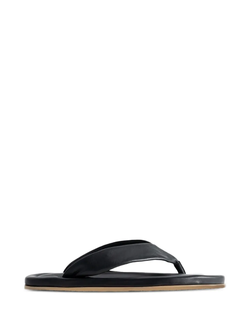 BY FAR Dasha 2.0 leather sandals - Black