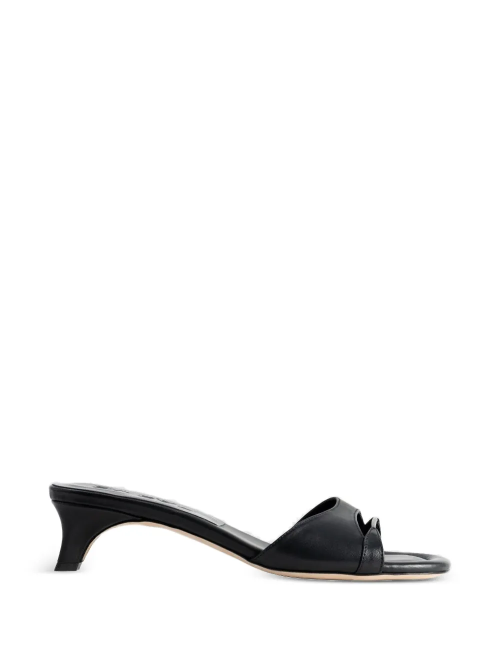 BY FAR Babygirl leather sandals - Black