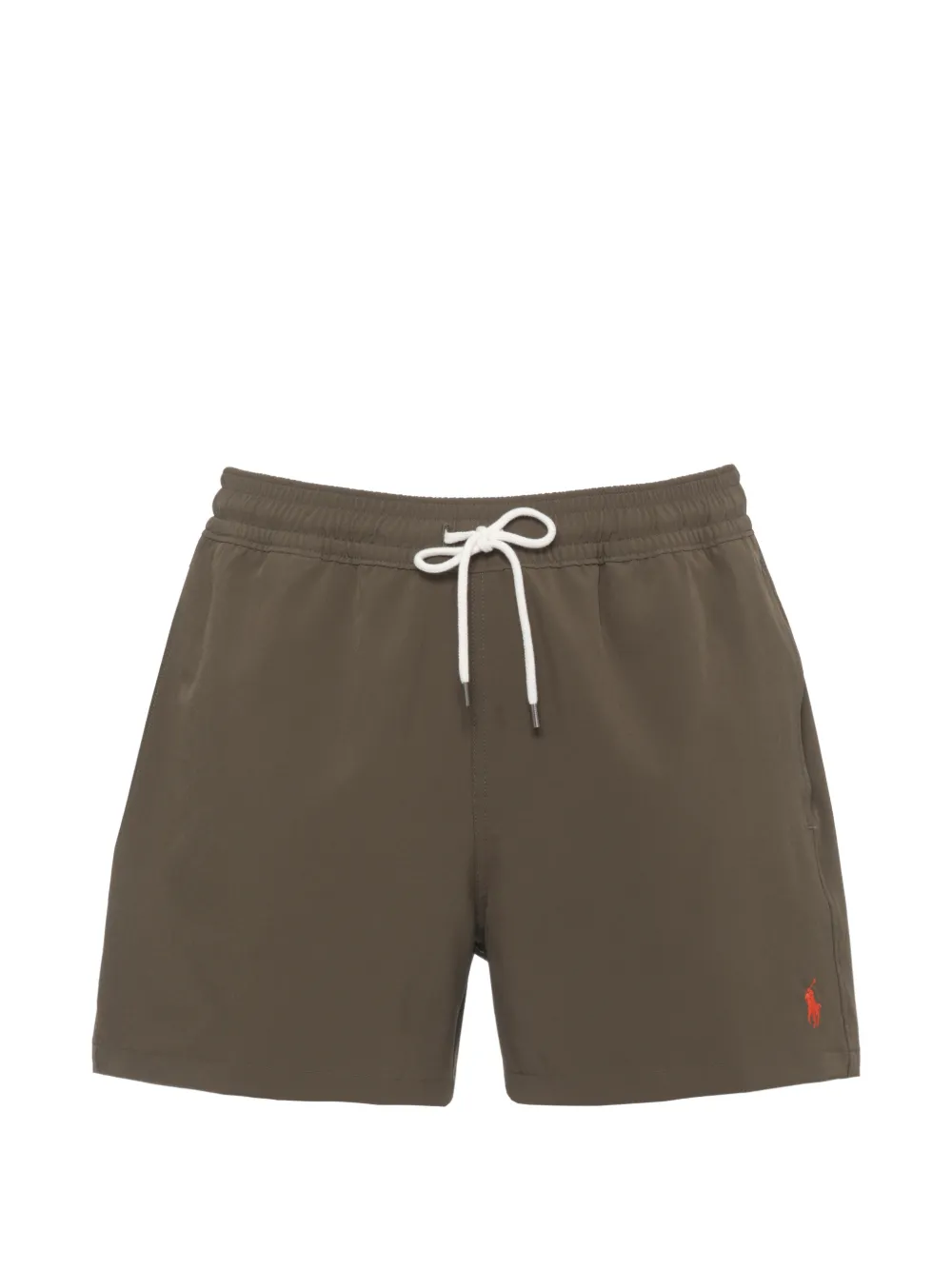 Polo Ralph Lauren logo-embroidered drawstring swim shorts - Grün