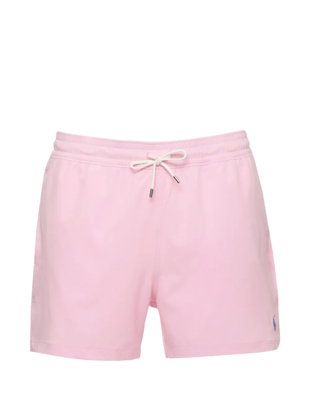 Polo Ralph Lauren logo-embroidered drawstring-waistband swim shorts - Rosa