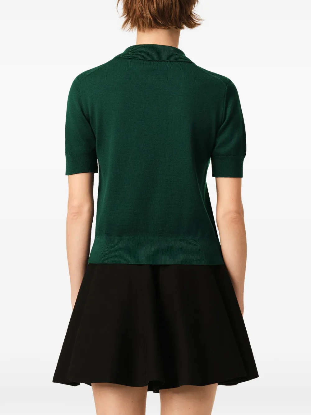 AMI Paris Wollen polo Groen