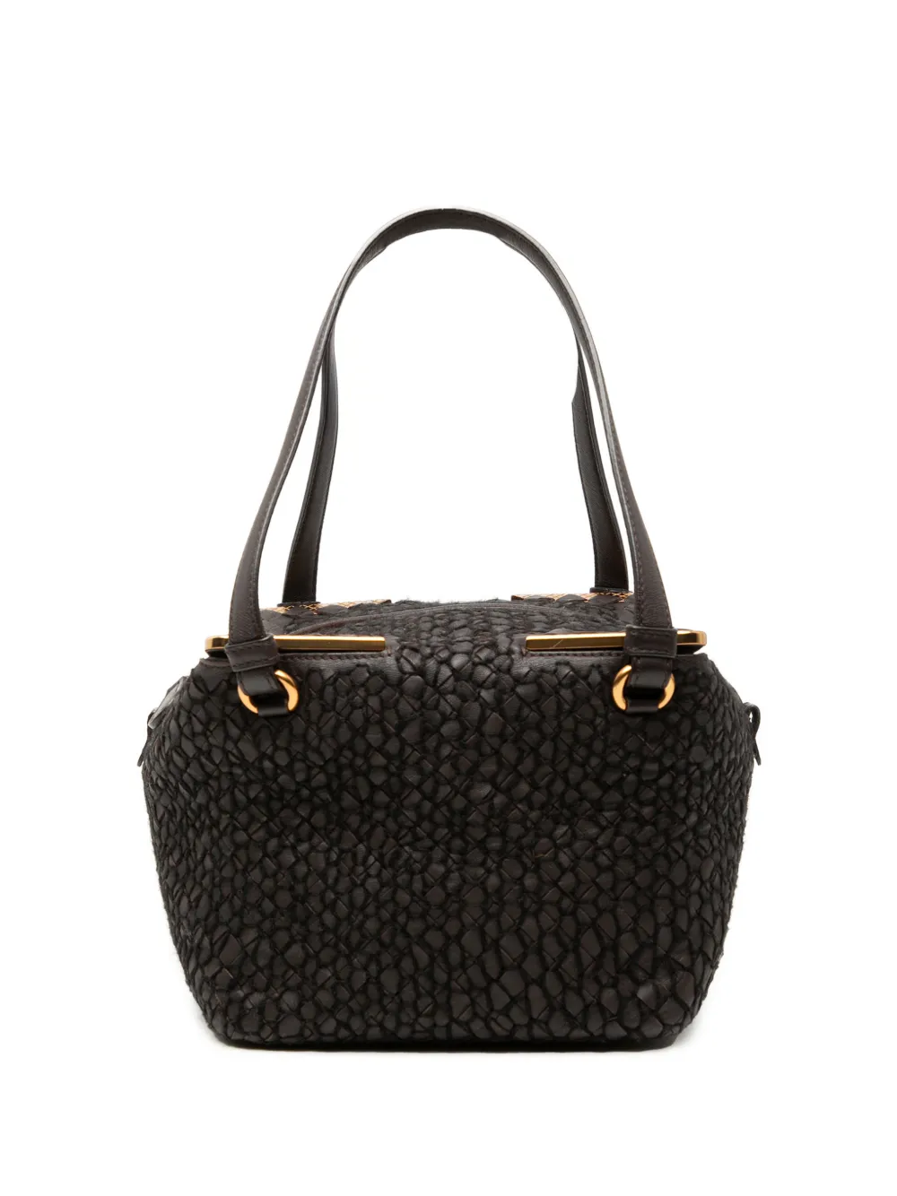 Bottega Veneta Pre-Owned Borsa a mano Intrecciato 2012-2026 - Marrone