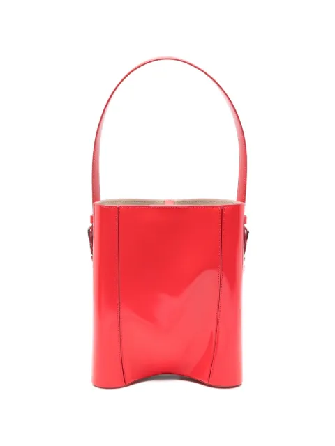 Coperni logo-detail leather bucket bag