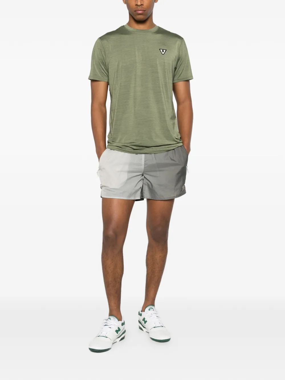  Vissla Camiseta Twisted Con Logo Estampado - Verde 