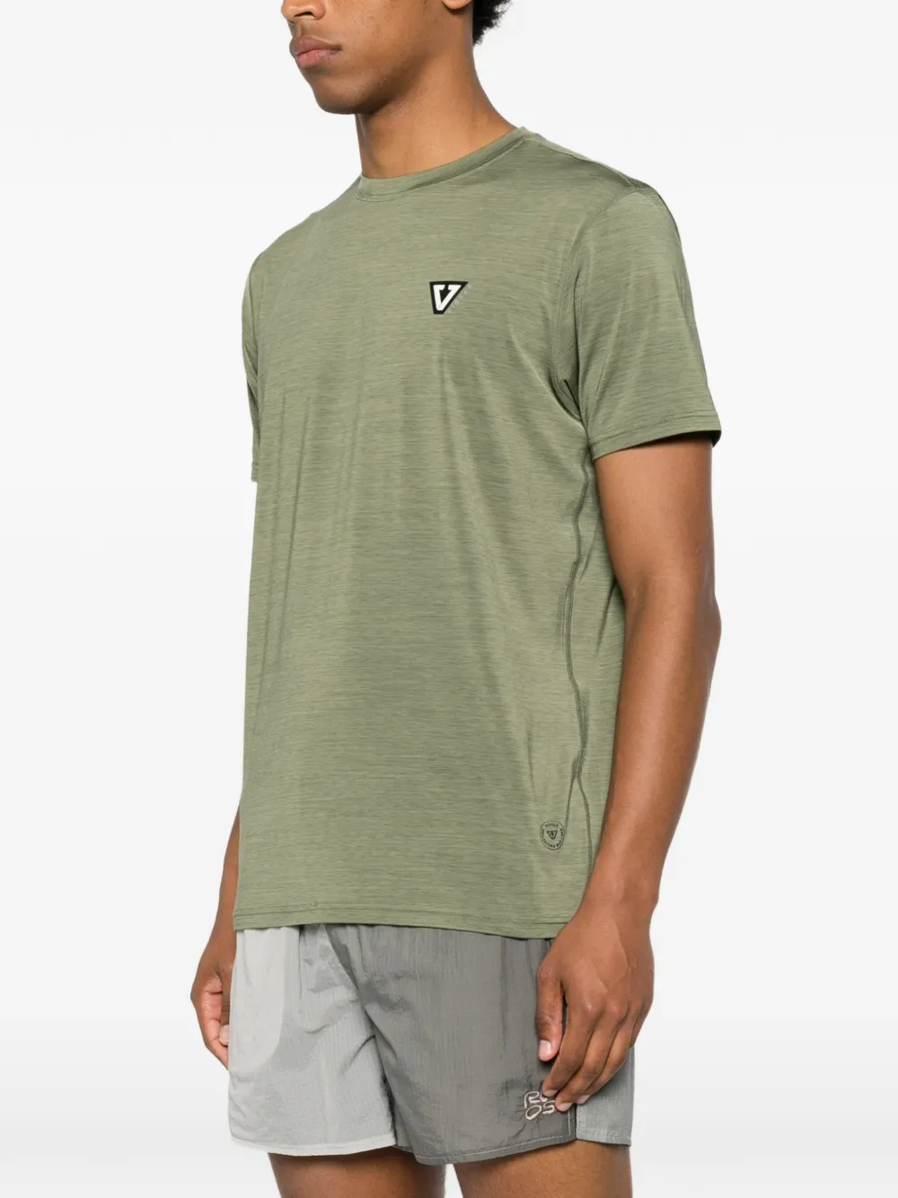  Vissla Camiseta Twisted Con Logo Estampado - Verde 