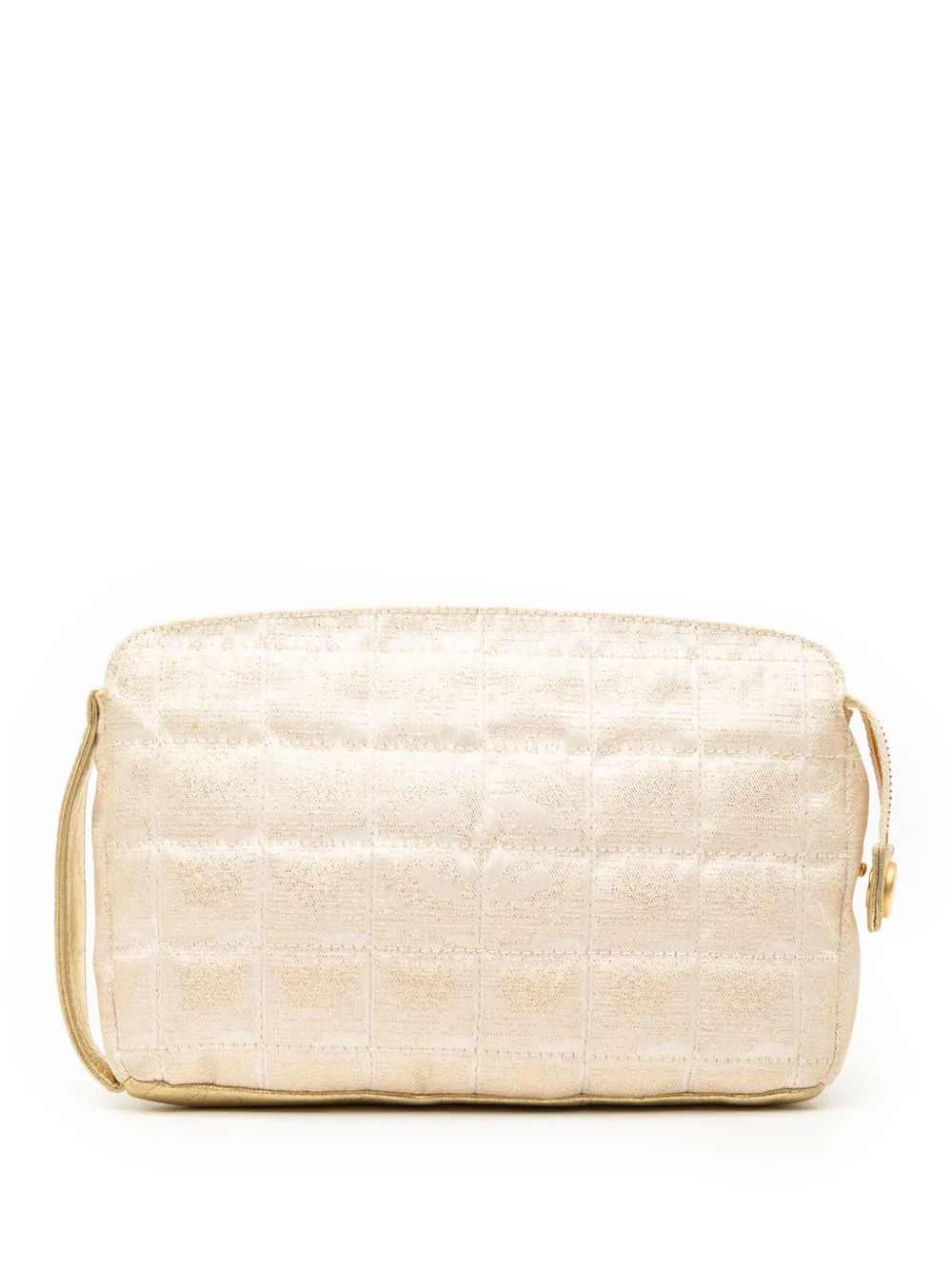 CHANEL Pre-Owned 2000-2002 New Travel Line Canvas pouch - Toni neutri