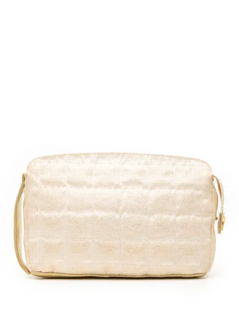 CHANEL Pre-Owned 2000-2002 New Travel Line Canvas pouch