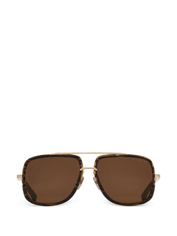 Dita Eyewear Mach-One サングラス ゴールドトーン FARFETCH JP