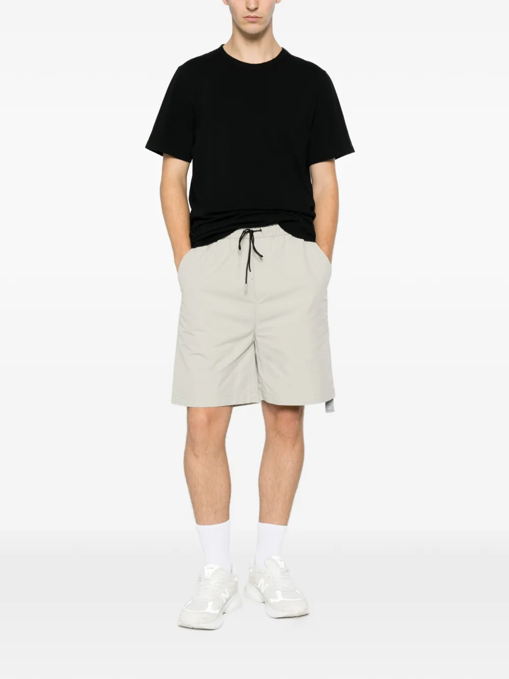 Peacemaker Oamc Shorts met trekkoordtaille Grijs