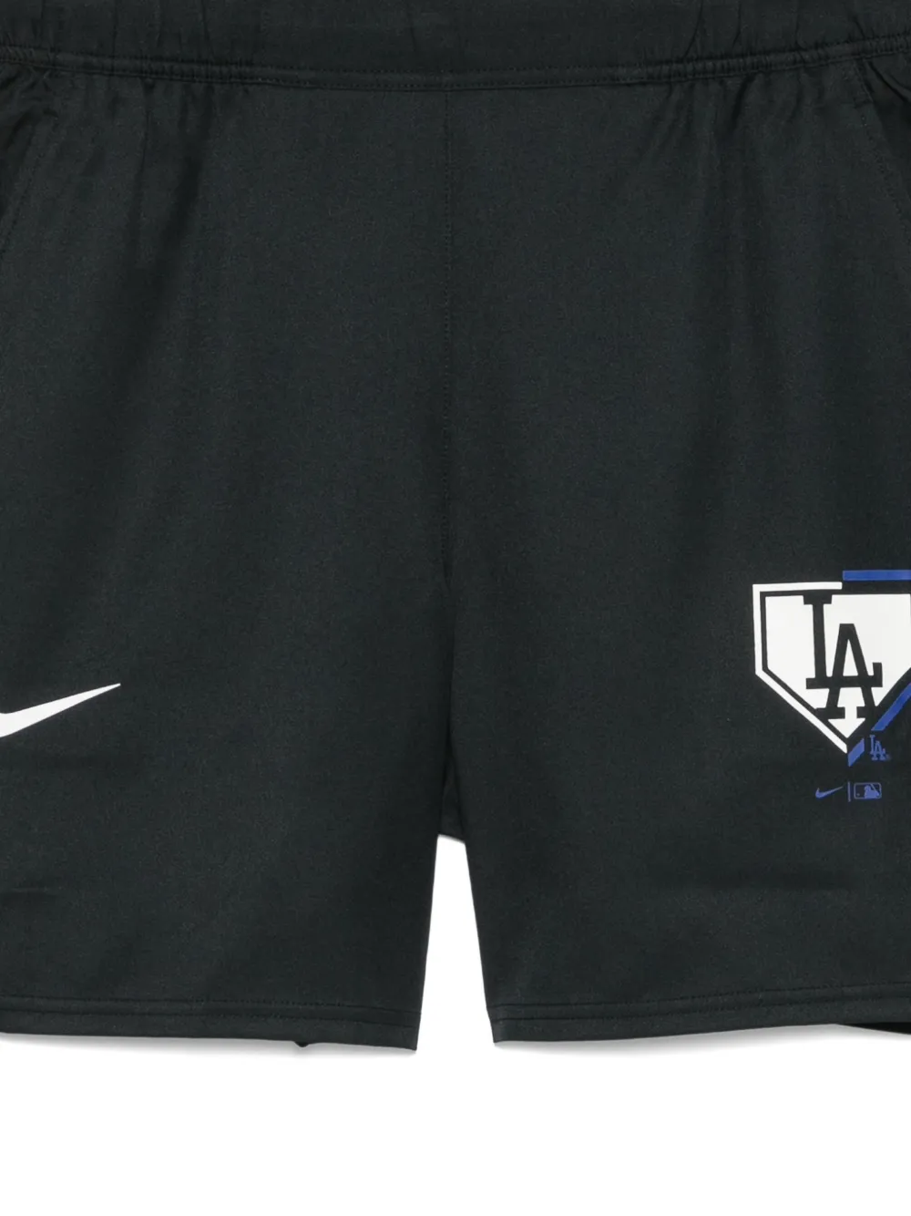 Nike x MLB shorts met logoprint Zwart