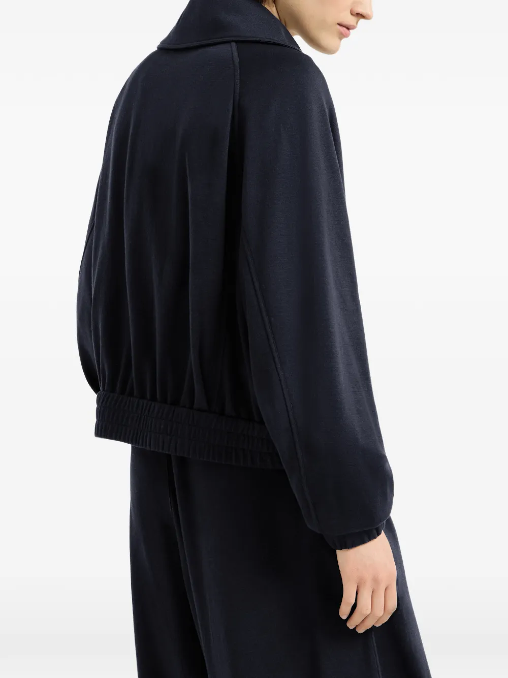 Brunello Cucinelli Vest met Monili Blauw