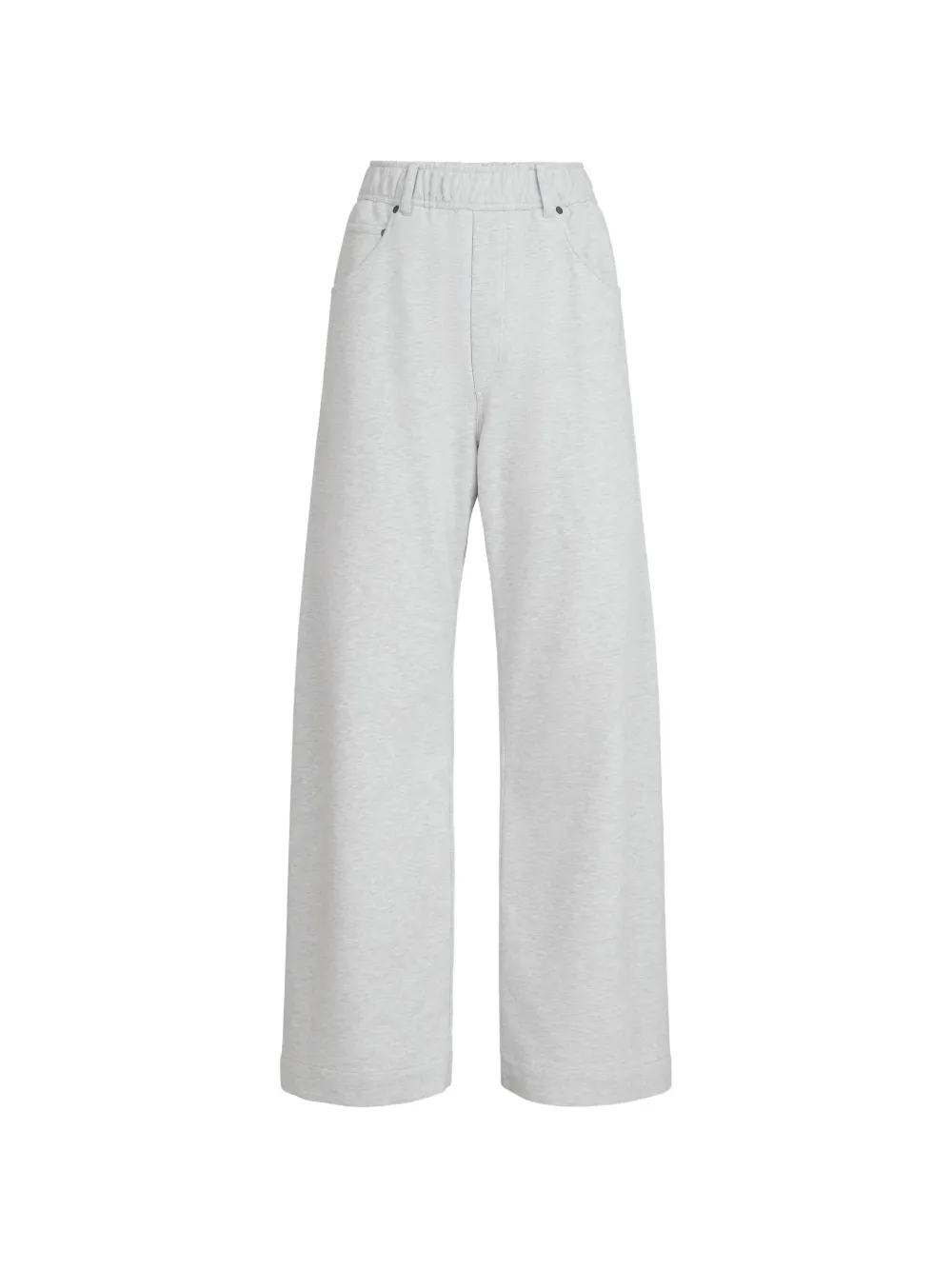 Brunello Cucinelli Pantaloni in spugna di cotone - Grigio