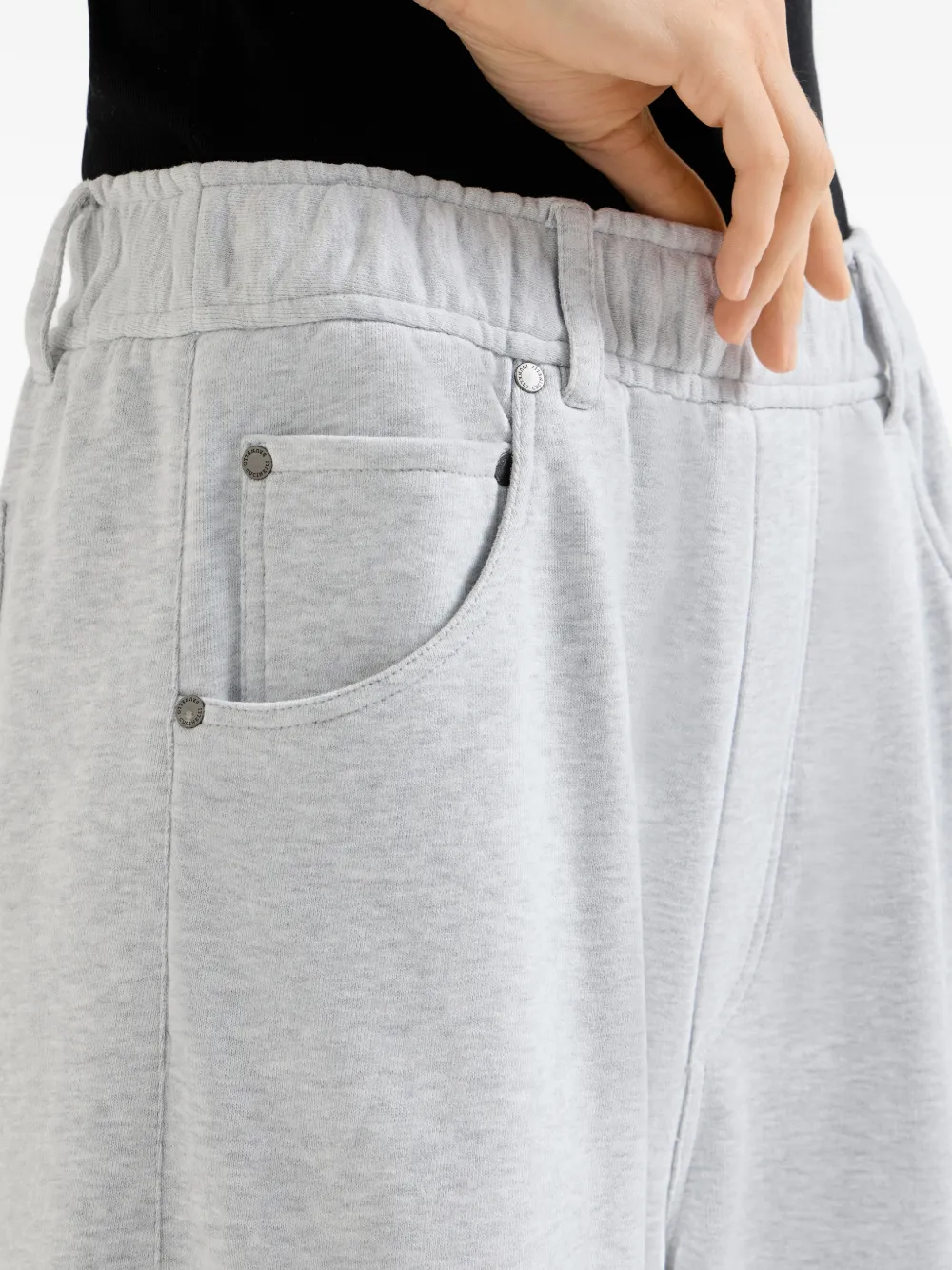 Brunello Cucinelli Katoenen badstof broek Grijs