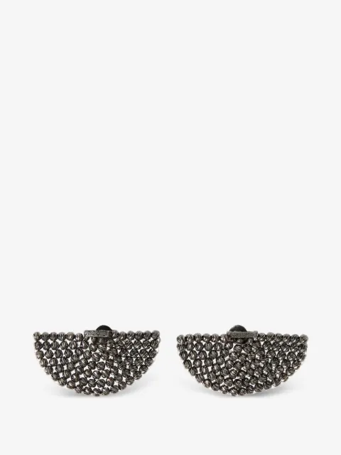 Brunello Cucinelli aretes en plata de ley