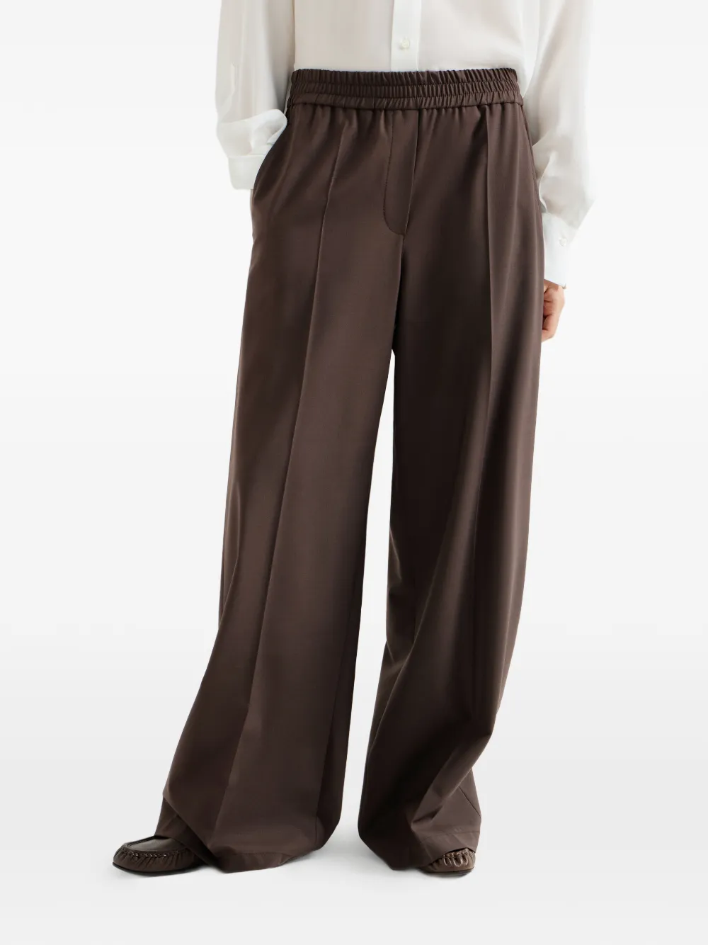 Brunello Cucinelli Ruimvallende trainingsbroek Bruin