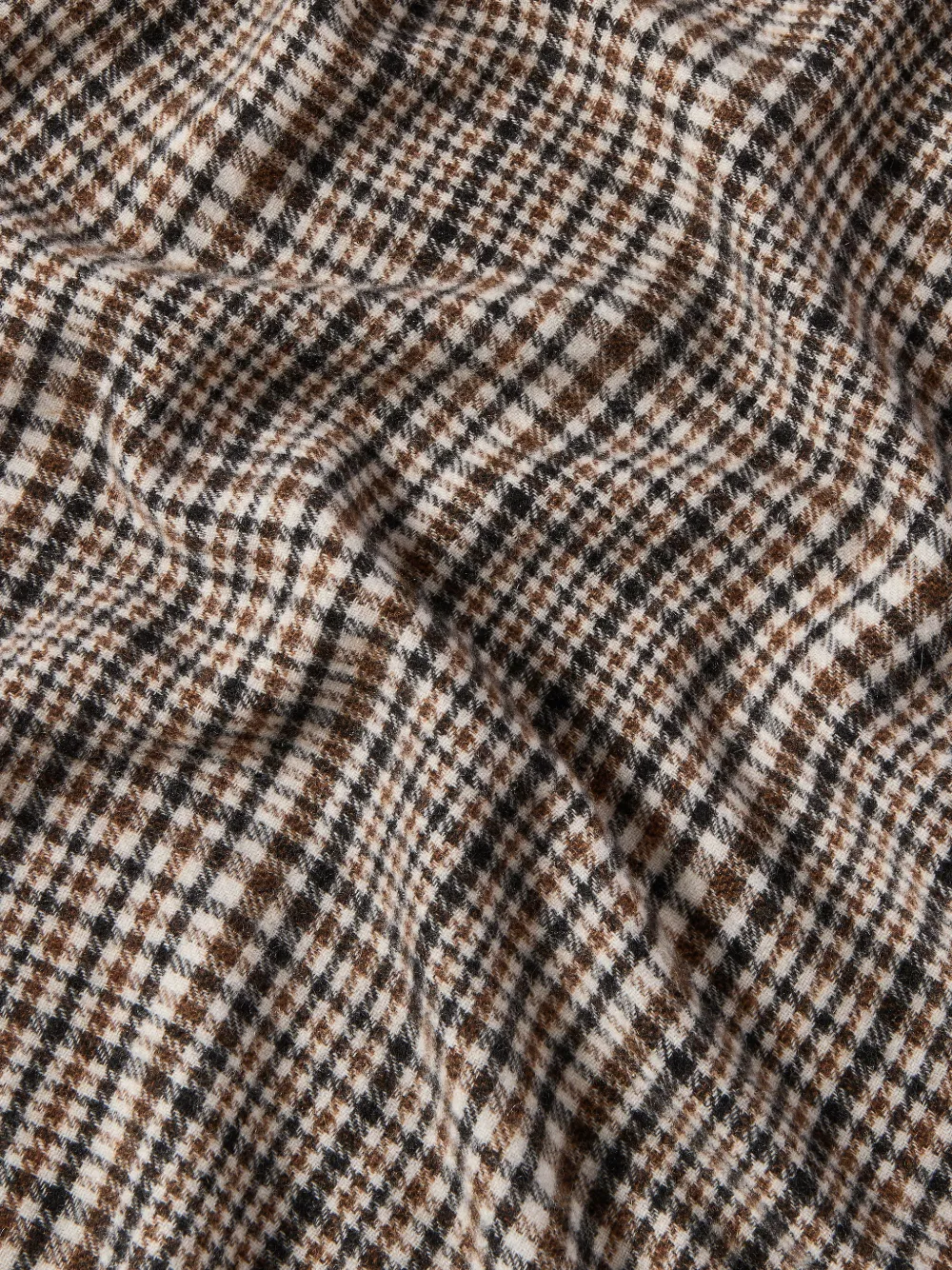 Brunello Cucinelli Kasjmier Prince of Wales sjaal Bruin