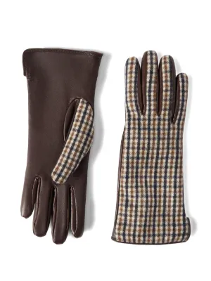 Miu Miu Shearling Gloves | Brown | FARFETCH