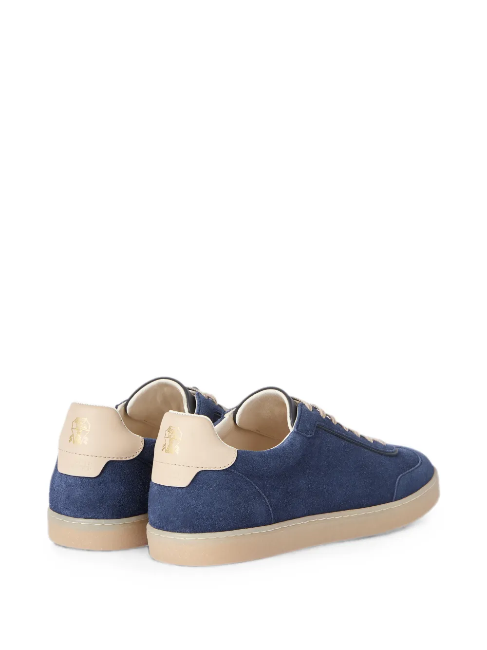 Brunello Cucinelli Suède sneakers Blauw