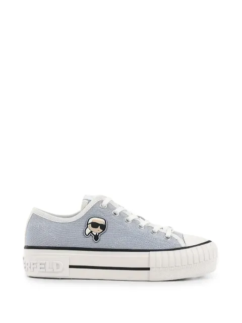 Karl Lagerfeld Kampus Max Nft Ikonik-patch platform sneakers