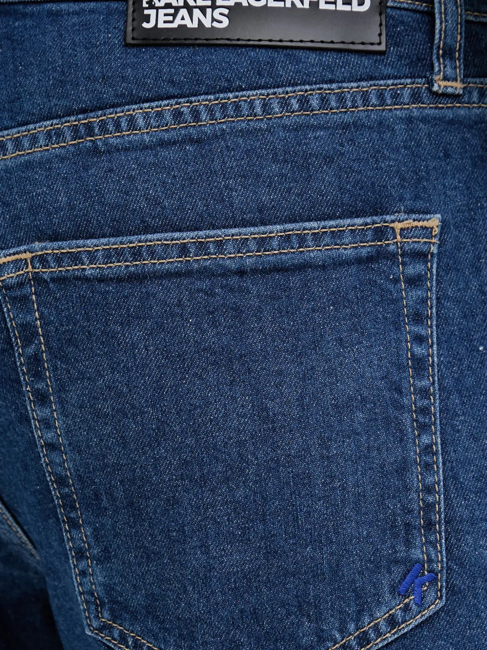 Karl Lagerfeld Jeans Straight jeans Blauw