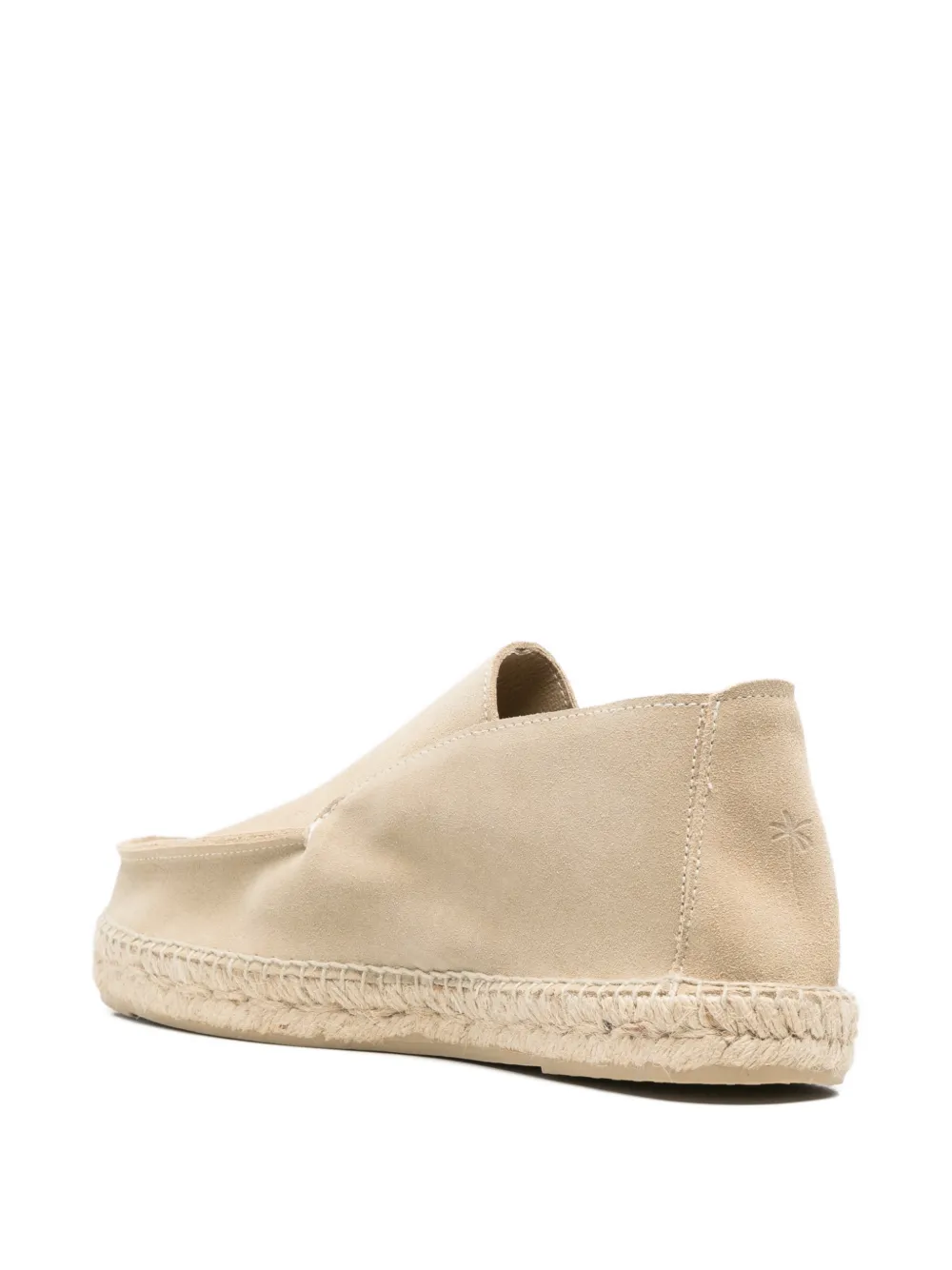 Manebi Espadrilles met gevlochten zool Beige