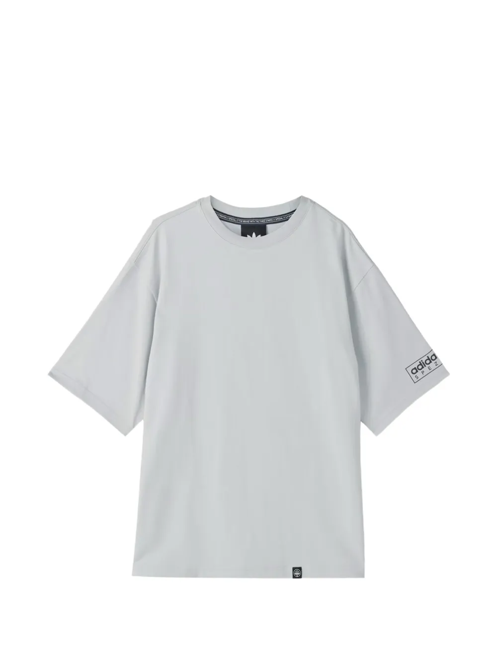 adidas Mod Spzl logo-print T-shirt - Grau