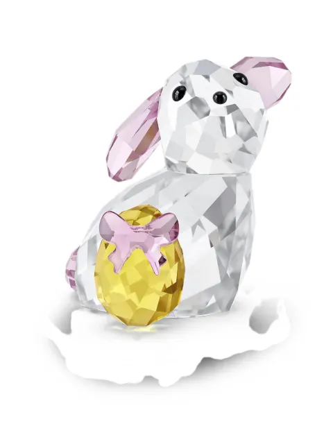 Swarovski Idyllia faceted rabbit home decor