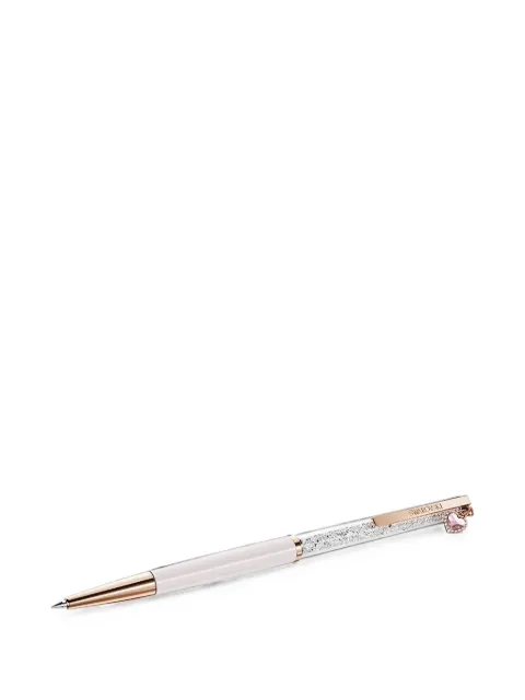 Swarovski crystal-embellished heart-charm pen