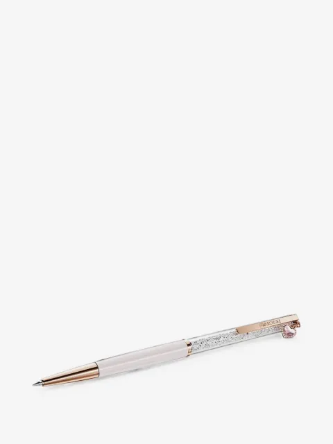 Swarovski crystal-embellished heart-charm pen