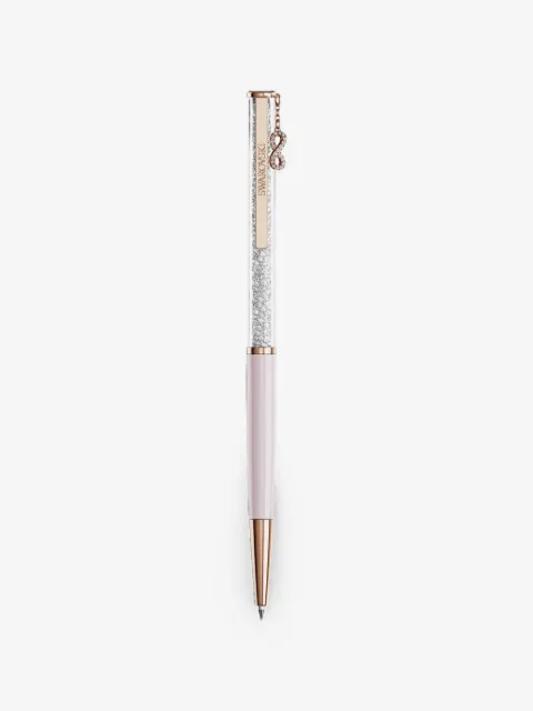 Swarovski crystal-embellished infinity charm pen