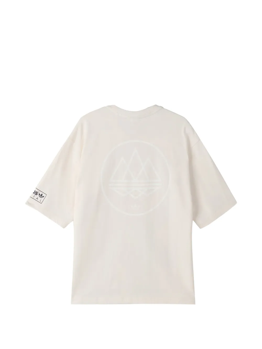 adidas Mod SPZL T-shirt met logoprint Beige
