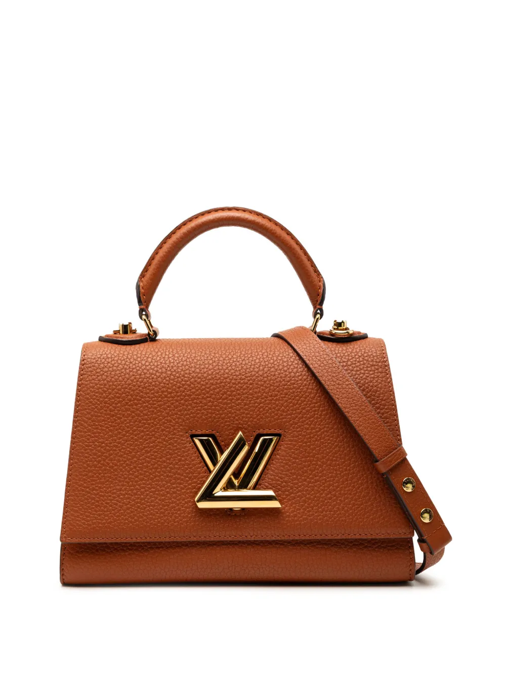 Louis Vuitton Pre-Owned 2020-2026 Taurillon Twist One Handle PM satchel - Braun