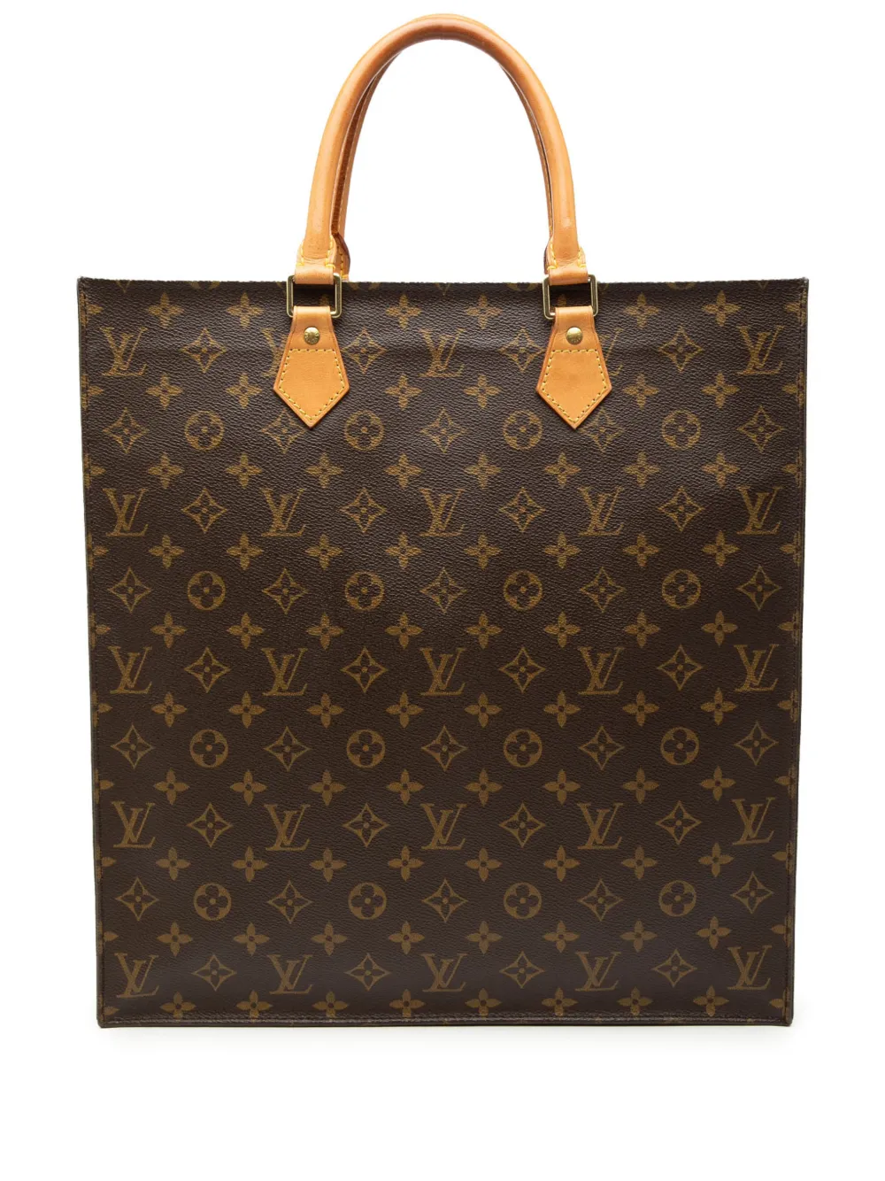Louis Vuitton Pre-Owned 2003 Monogram Sac Plat tote bag - Braun