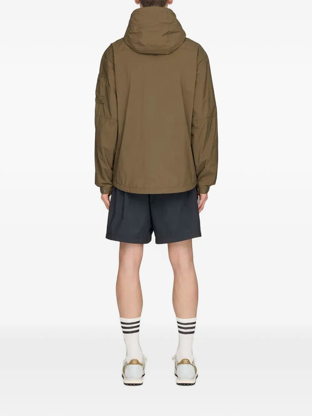 adidas Spzl Buckstead jack met capuchon Bruin