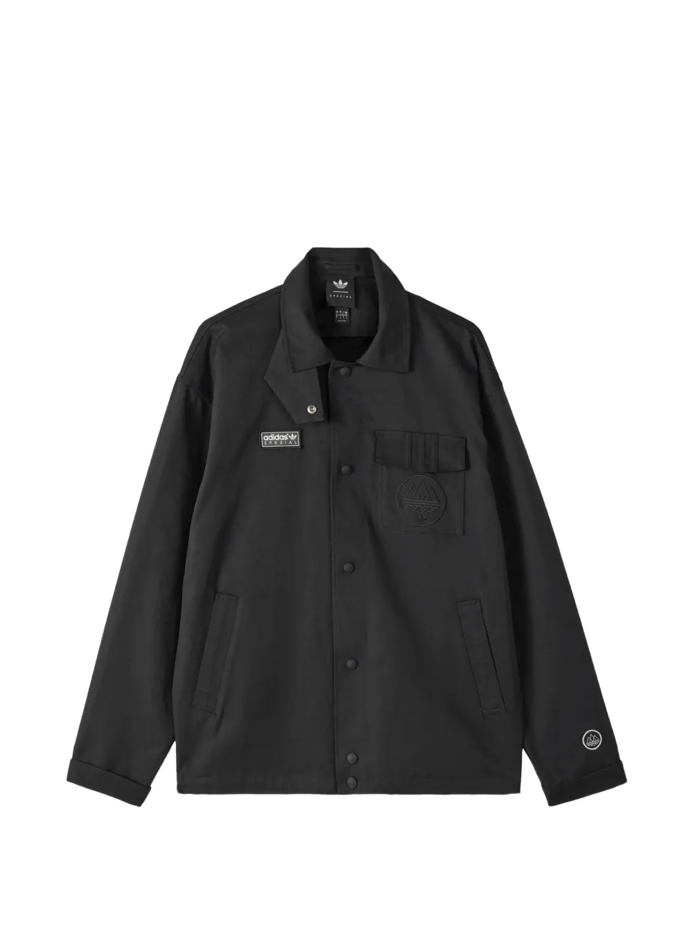adidas Wingrove II Spzl collared jacket - Nero