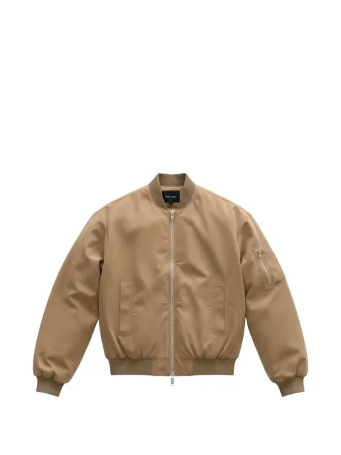 Black Label zip-up bomber jacket
